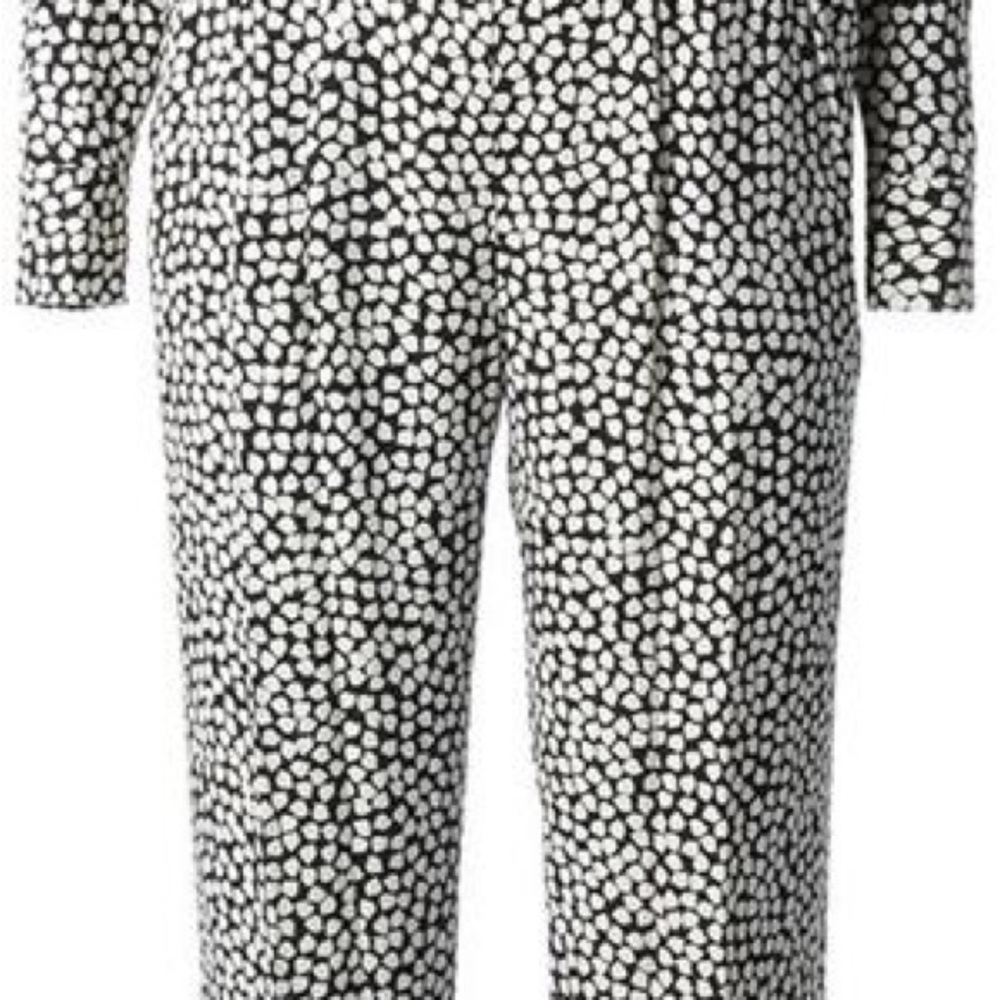 DVF Cynthia Rose Silk Jumpsuit.